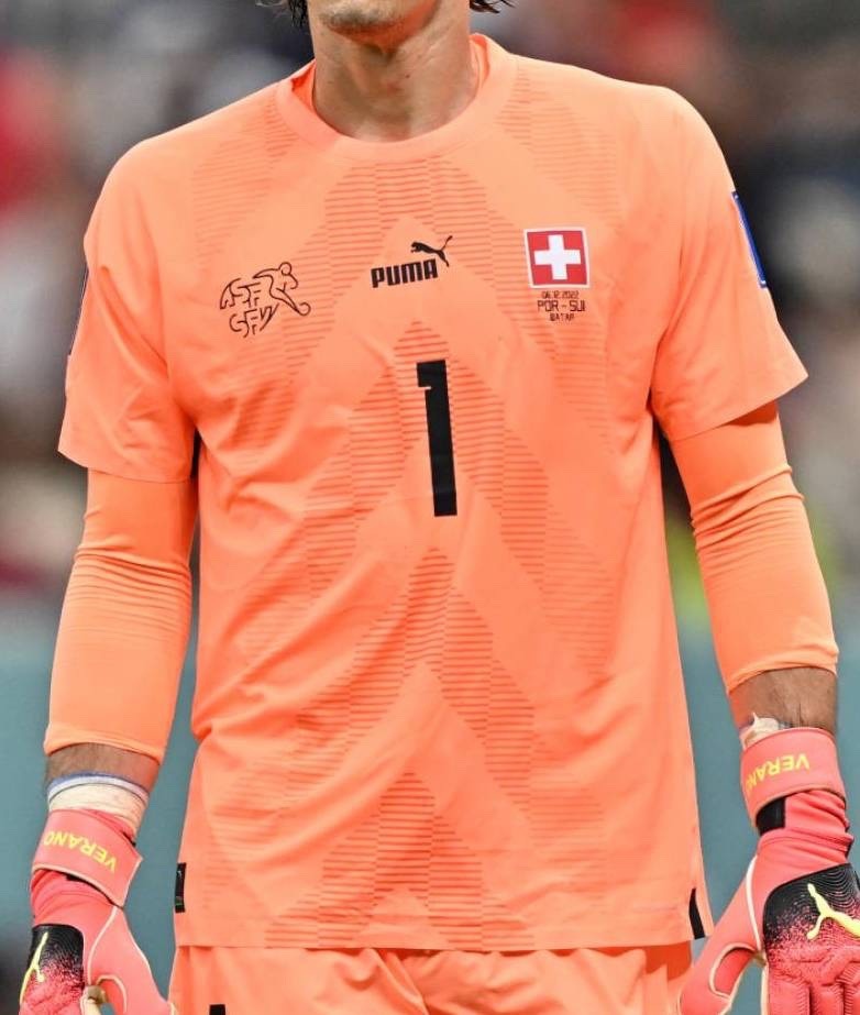 Equipación de portero de Switzerland 2022