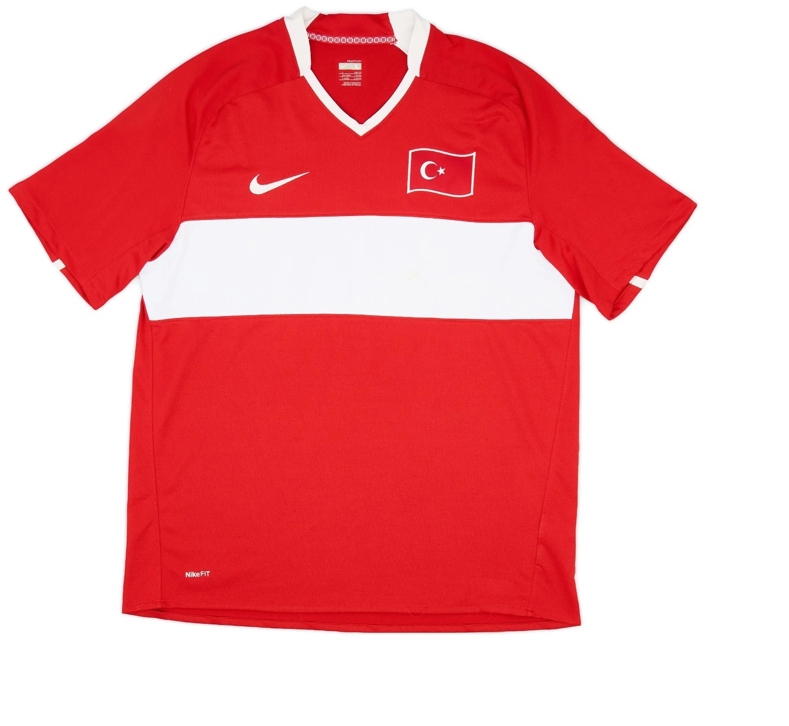 Primera equipación de Türkiye 2008