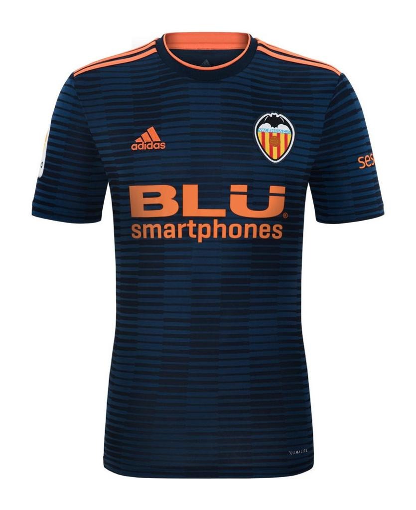 Segunda equipación de Valencia CF 18-19