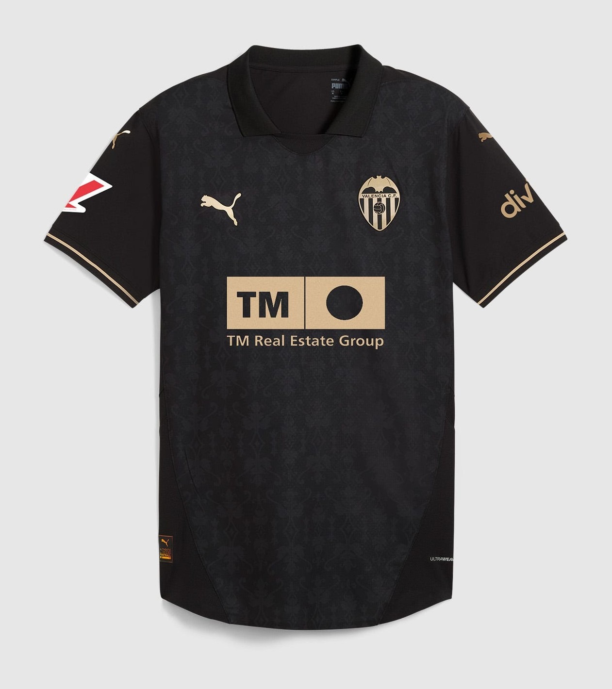 Segunda equipación de Valencia CF 24-25