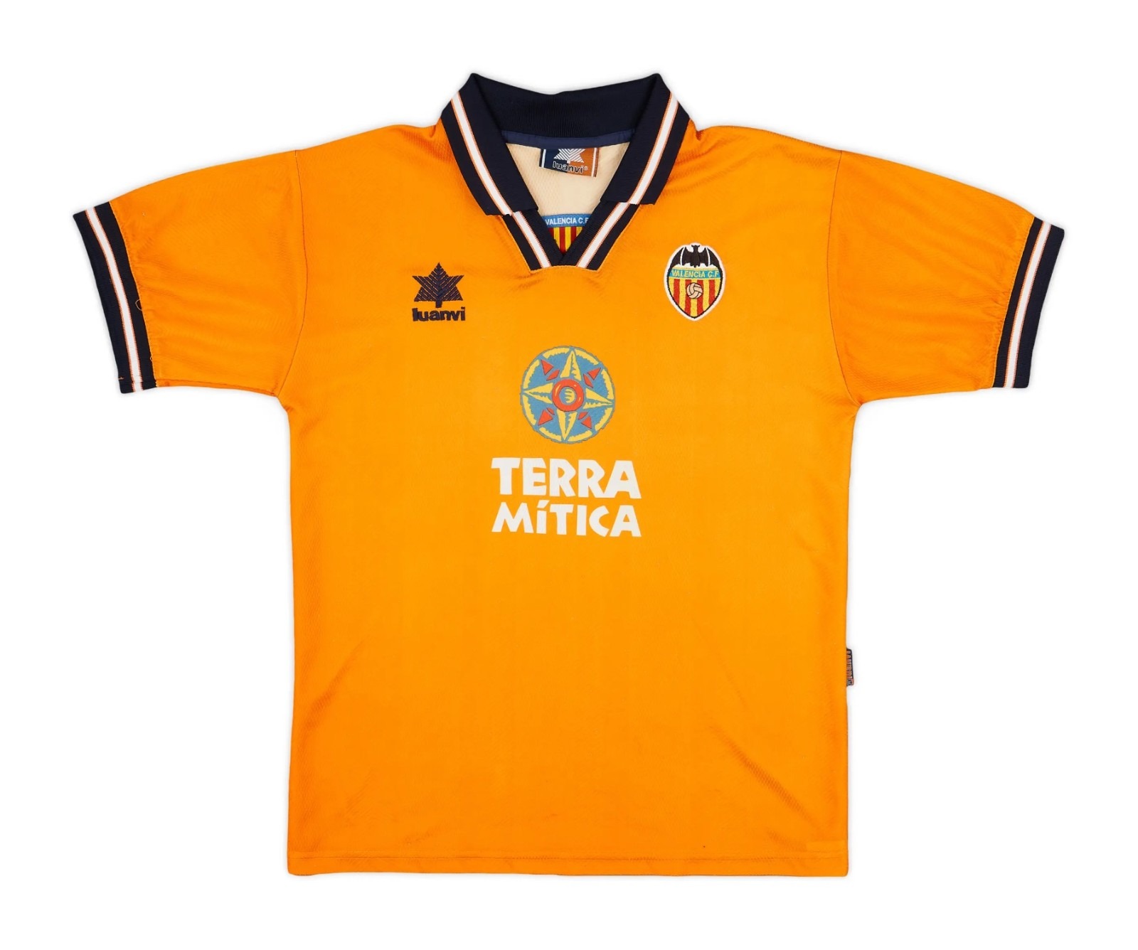 Segunda equipación de Valencia CF 98-99