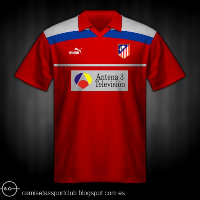 Equipación especial de Atlético de Madrid 93-94