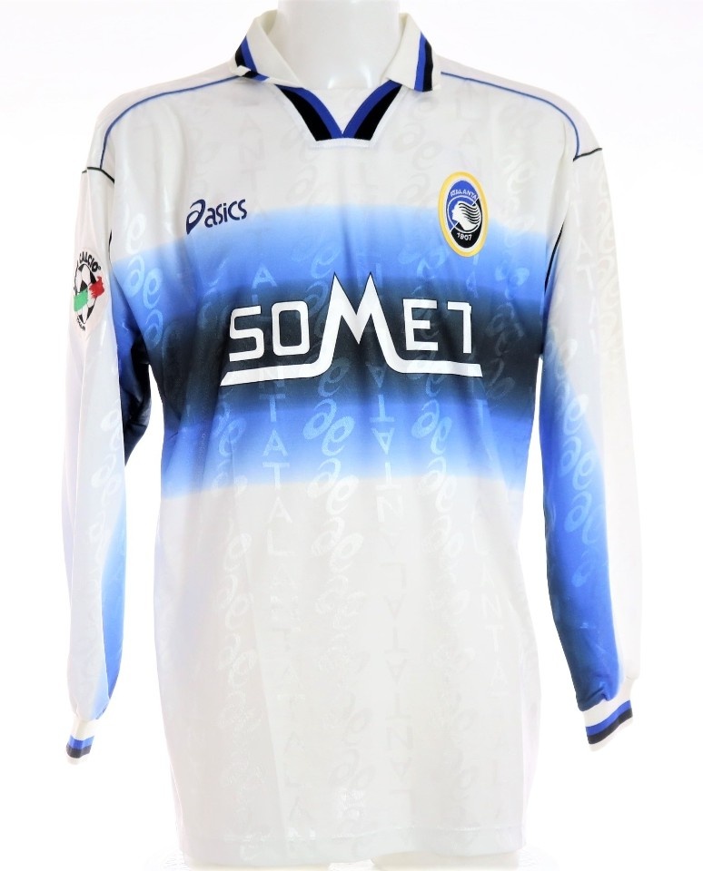 Segunda equipación de Atalanta 96-97