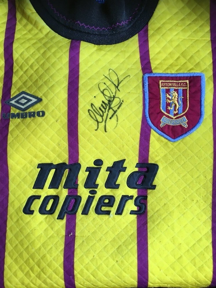 Equipación de portero de Aston Villa 92-93