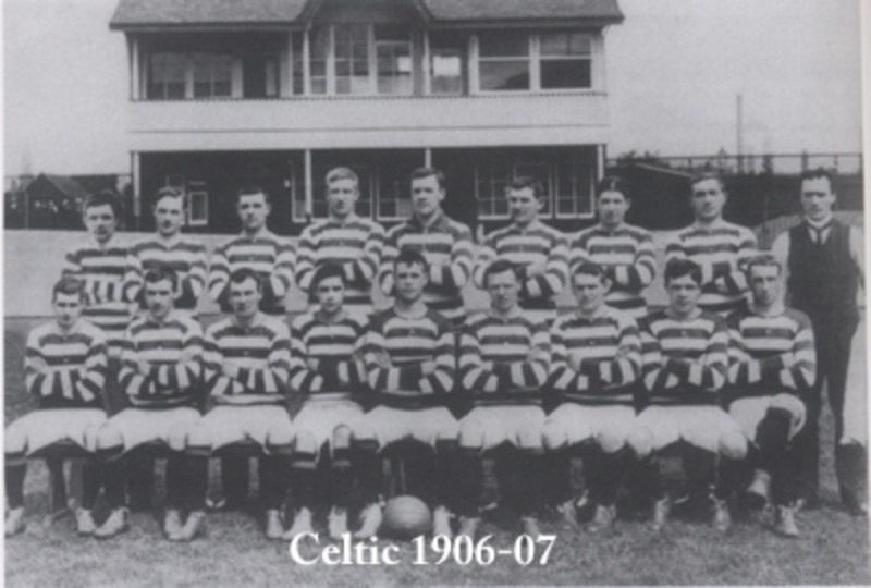 Primera equipación de Celtic 1906-07