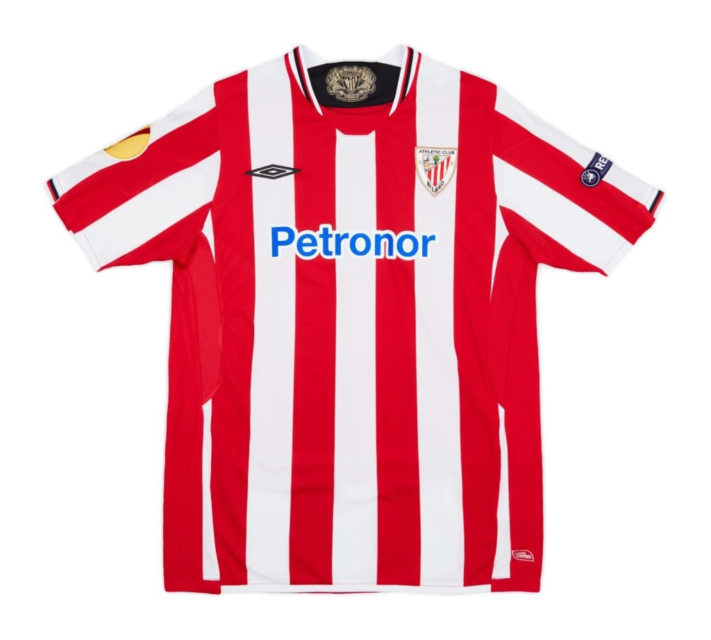 Primera equipación de Athletic 09-10