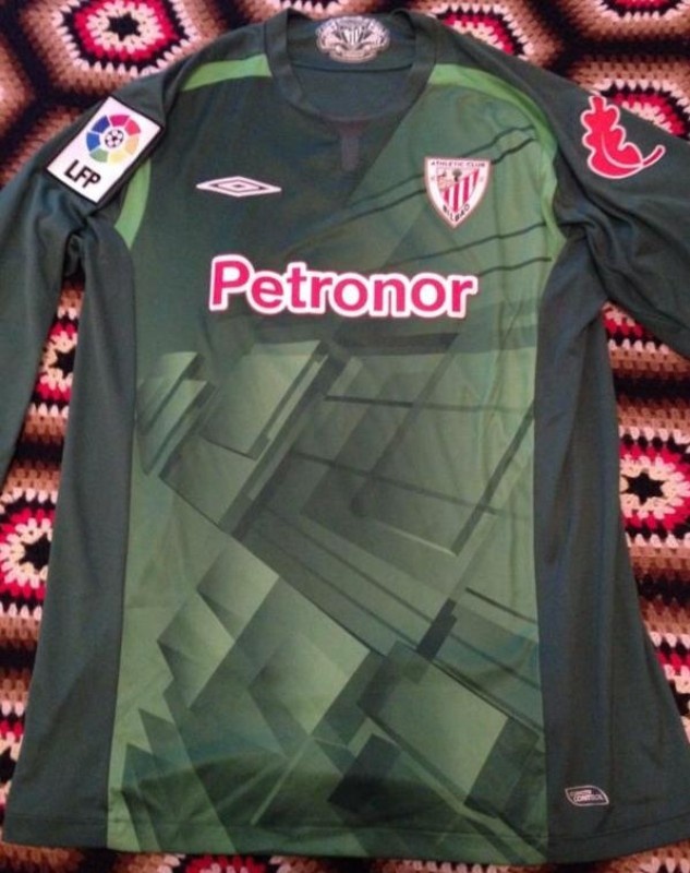 Equipación de portero de Athletic 09-10