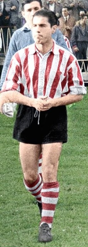 Primera equipación de Athletic 56-57