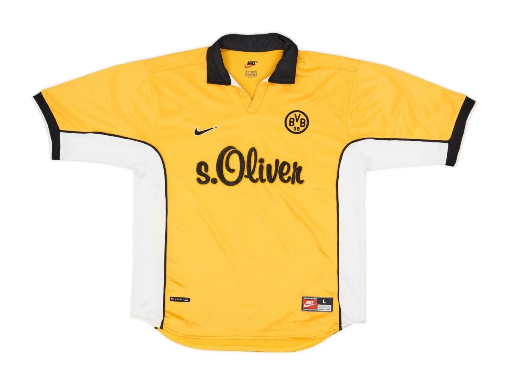 Primera equipación de Borussia Dortmund 98-99