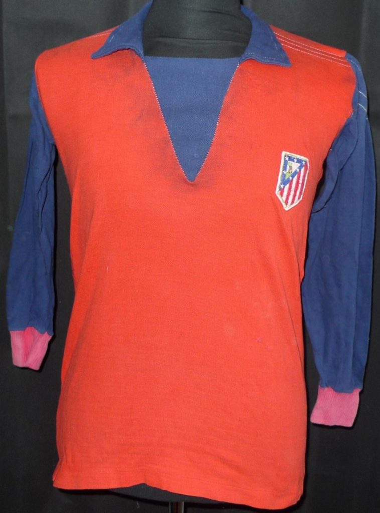 Equipación de portero de Atlético de Madrid 76-77