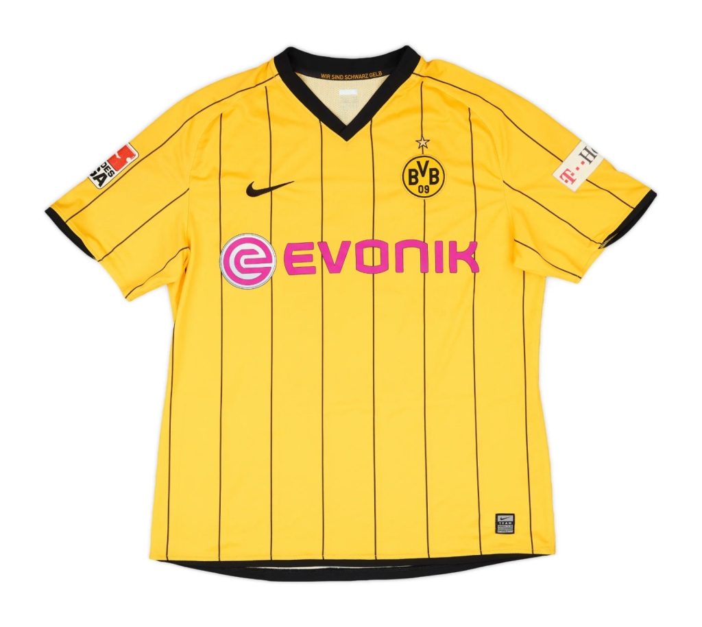 Primera equipación de Borussia Dortmund 08-09