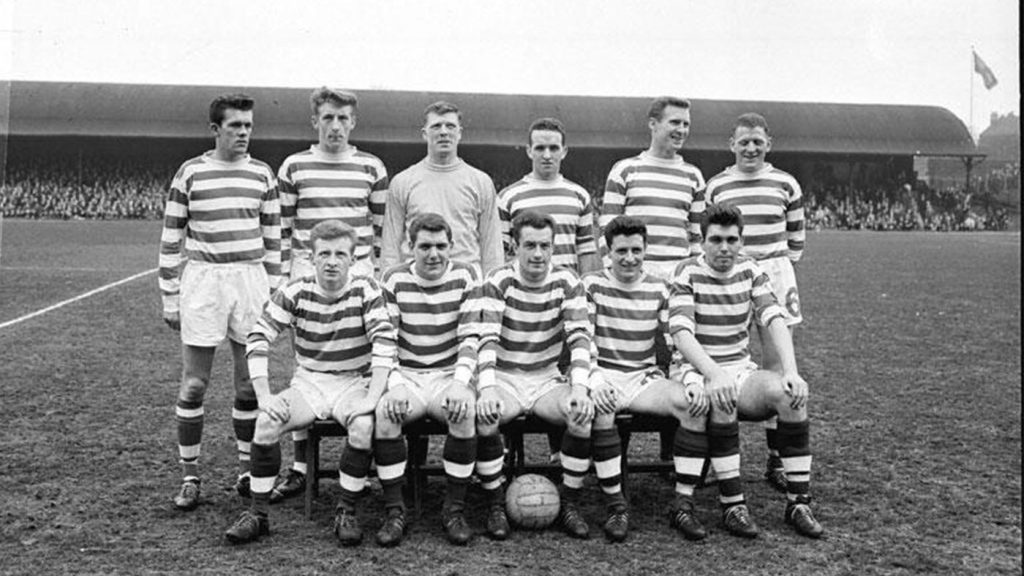 Primera equipación de Celtic 1964