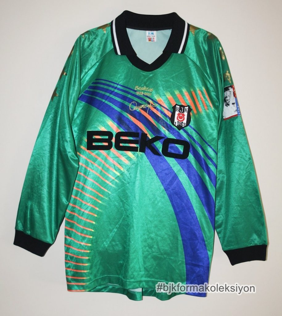 Equipación de portero de Besiktas 00-01