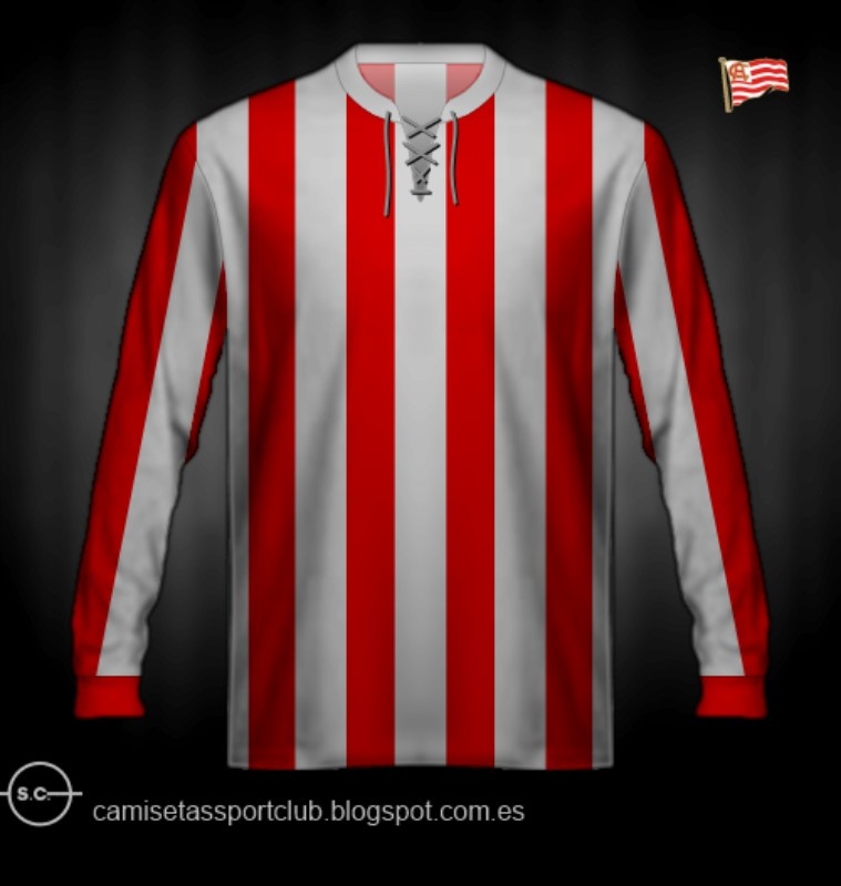Primera equipación de Athletic 1915