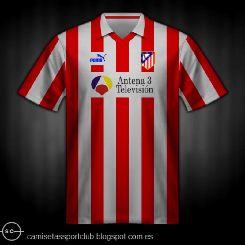 Equipación especial de Atlético de Madrid 93-94