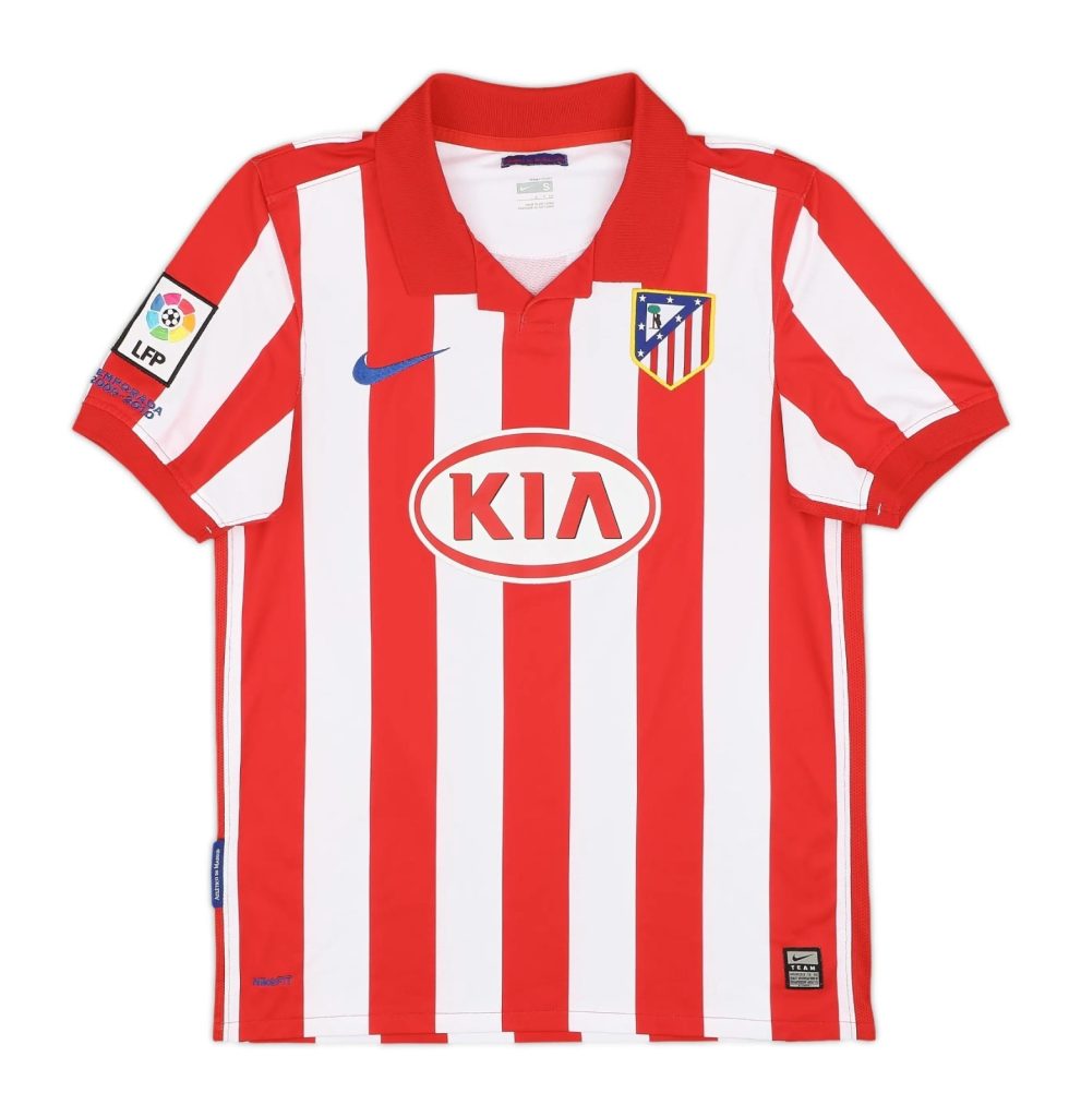 Primera equipación de Atlético de Madrid 09-10