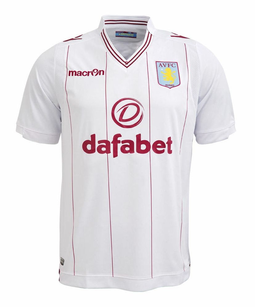 Segunda equipación de Aston Villa 14-15