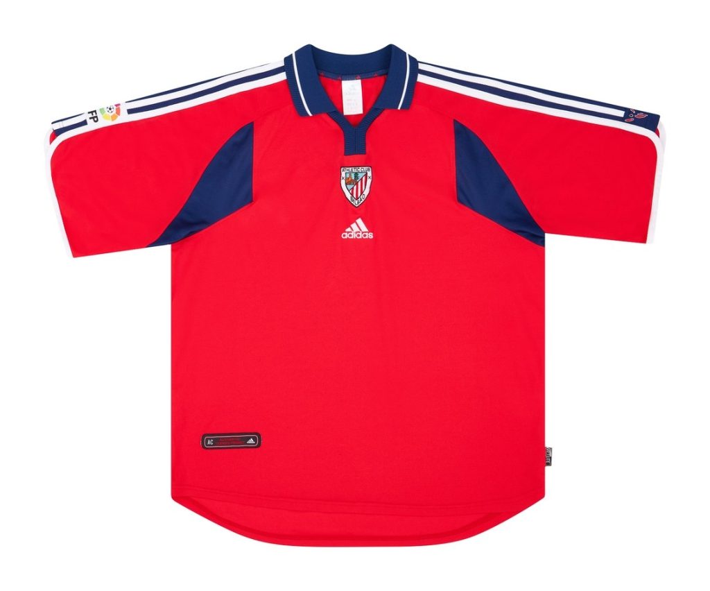 Tercera equipación de Athletic 00-01