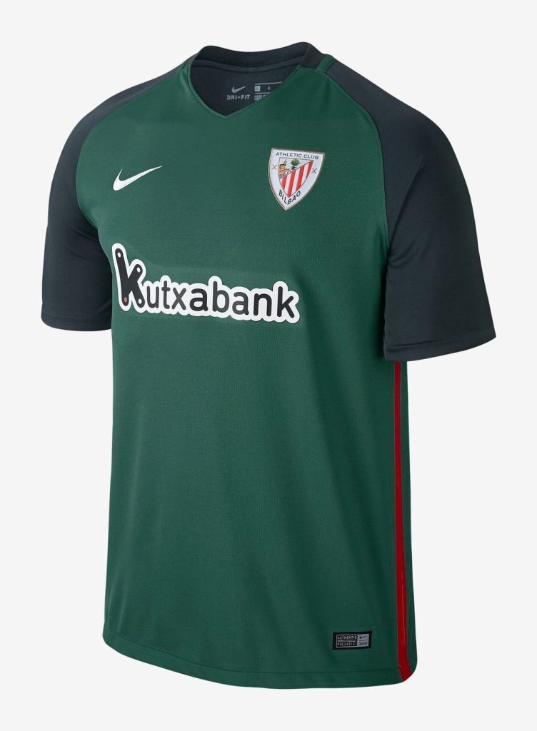 Segunda equipación de Athletic 16-17