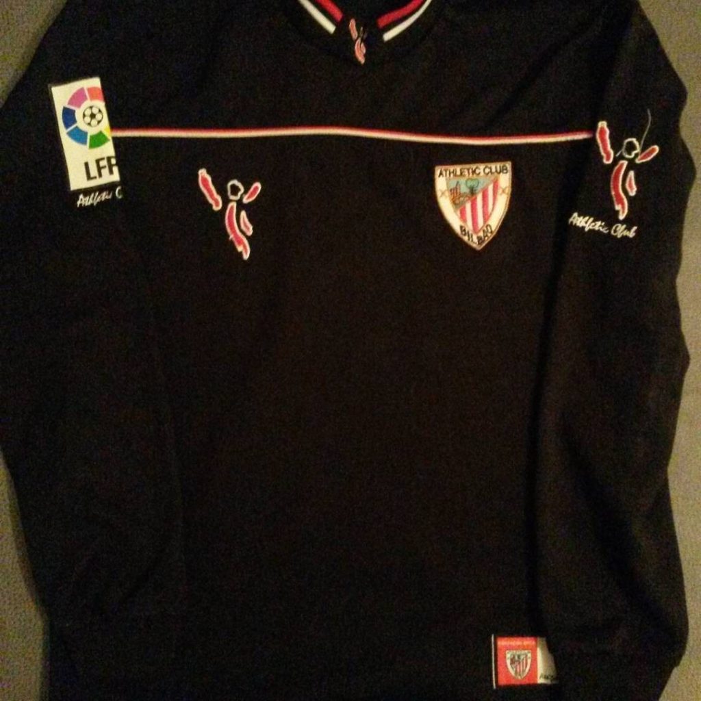 Equipación de portero de Athletic 01-02