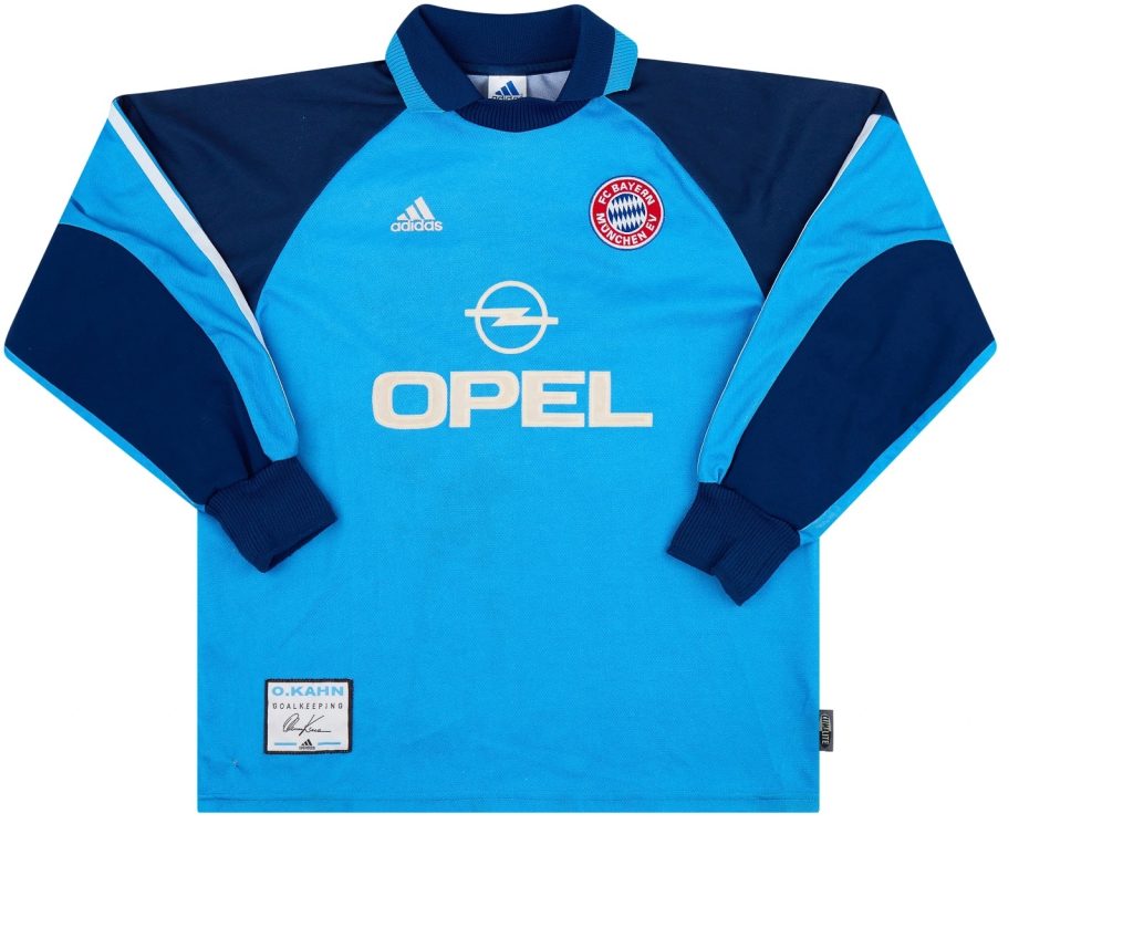 Equipación de portero de Bayern Múnich 00-01