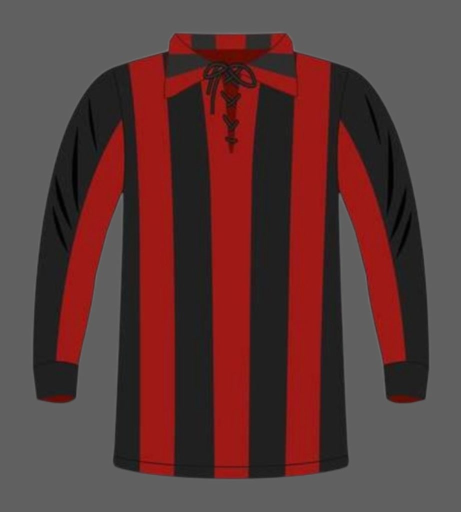 Primera equipación de Bayer Leverkusen 53-54
