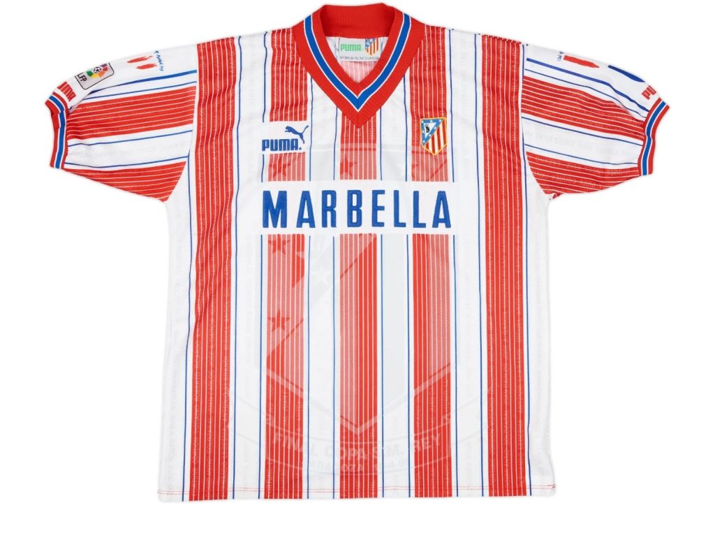 Equipación especial de Atlético de Madrid 95-96