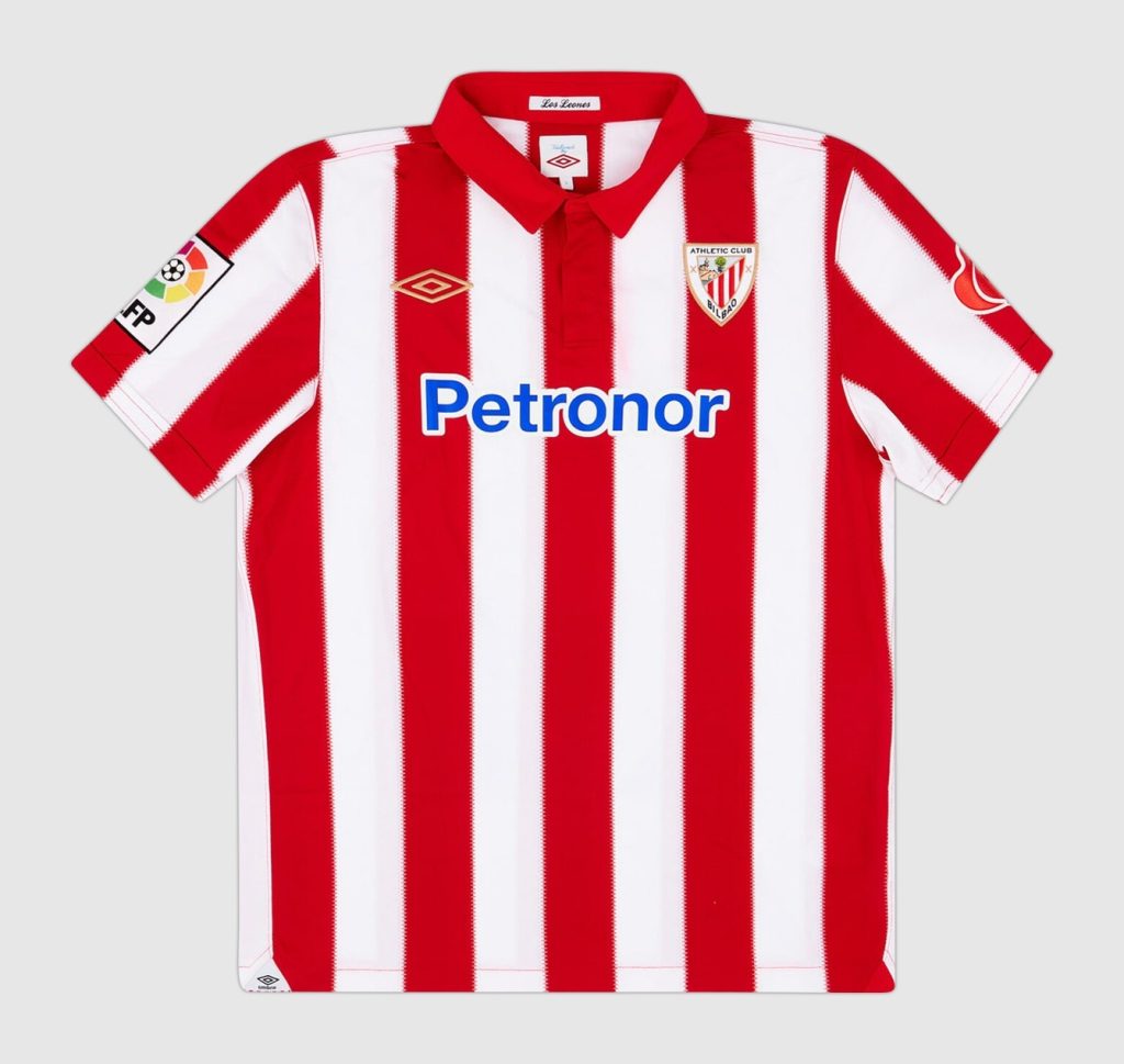 Primera equipación de Athletic 10-11