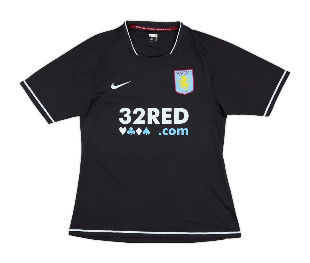 Tercera equipación de Aston Villa 07-08