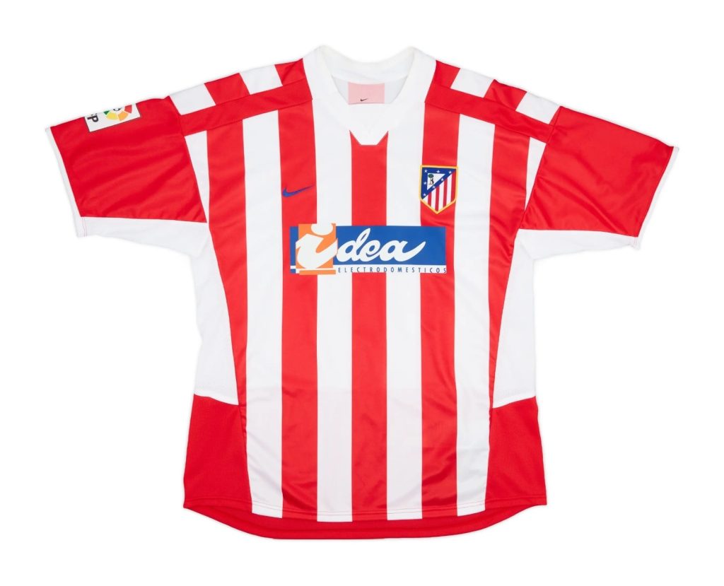 Primera equipación de Atlético de Madrid 02-03