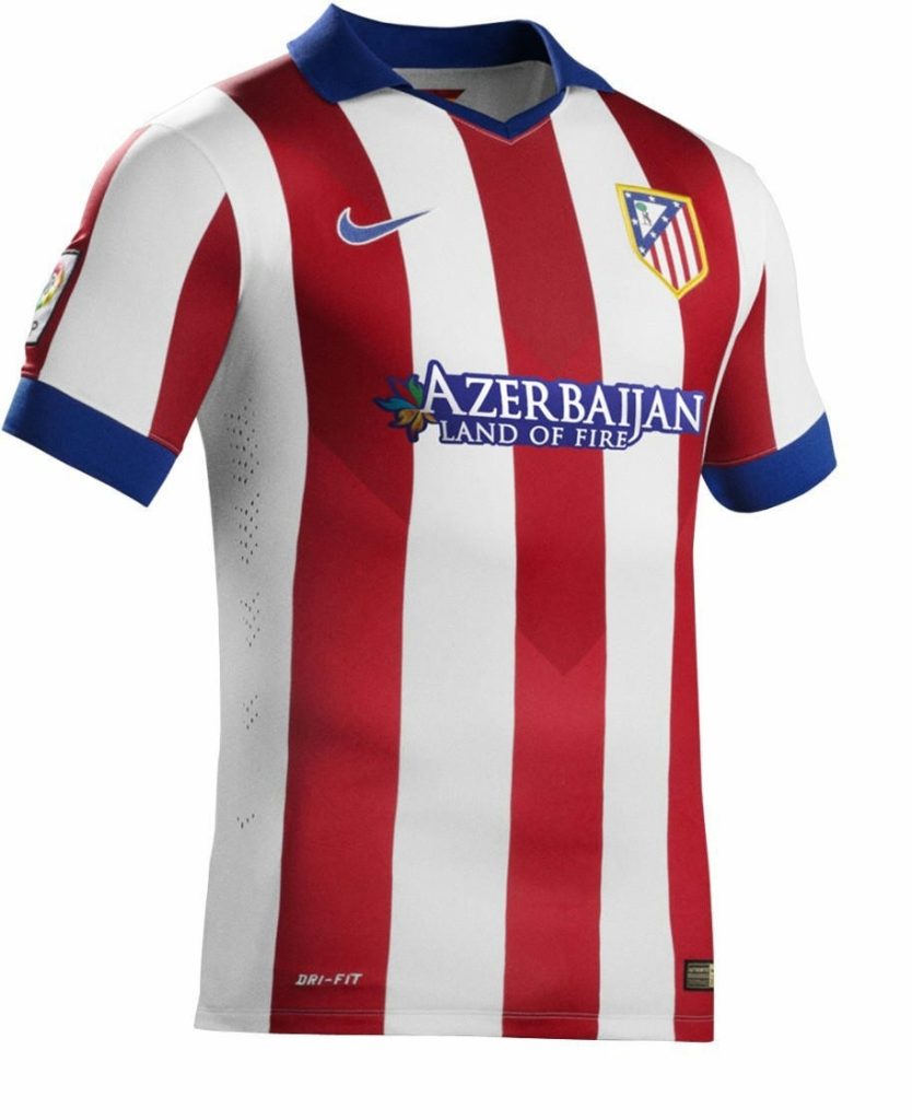 Primera equipación de Atlético de Madrid 14-15