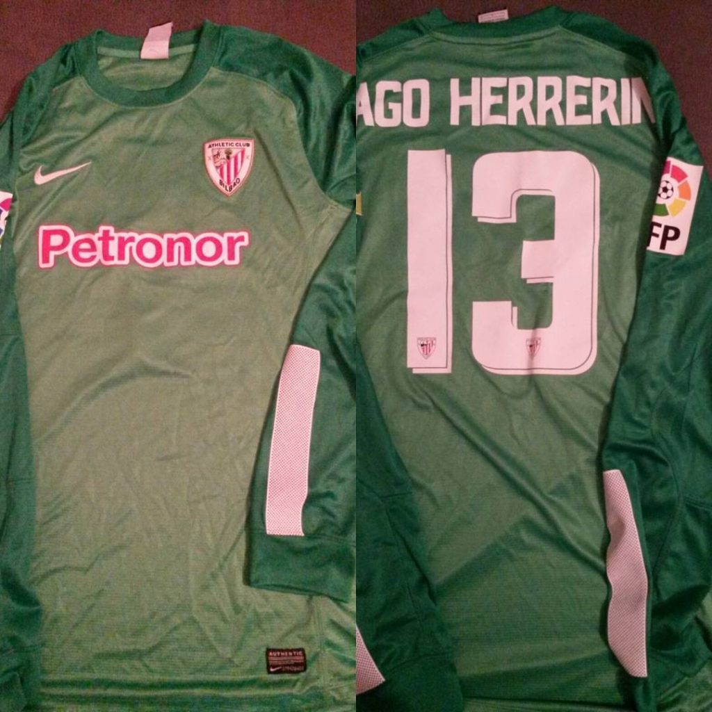 Equipación de portero de Athletic 13-14