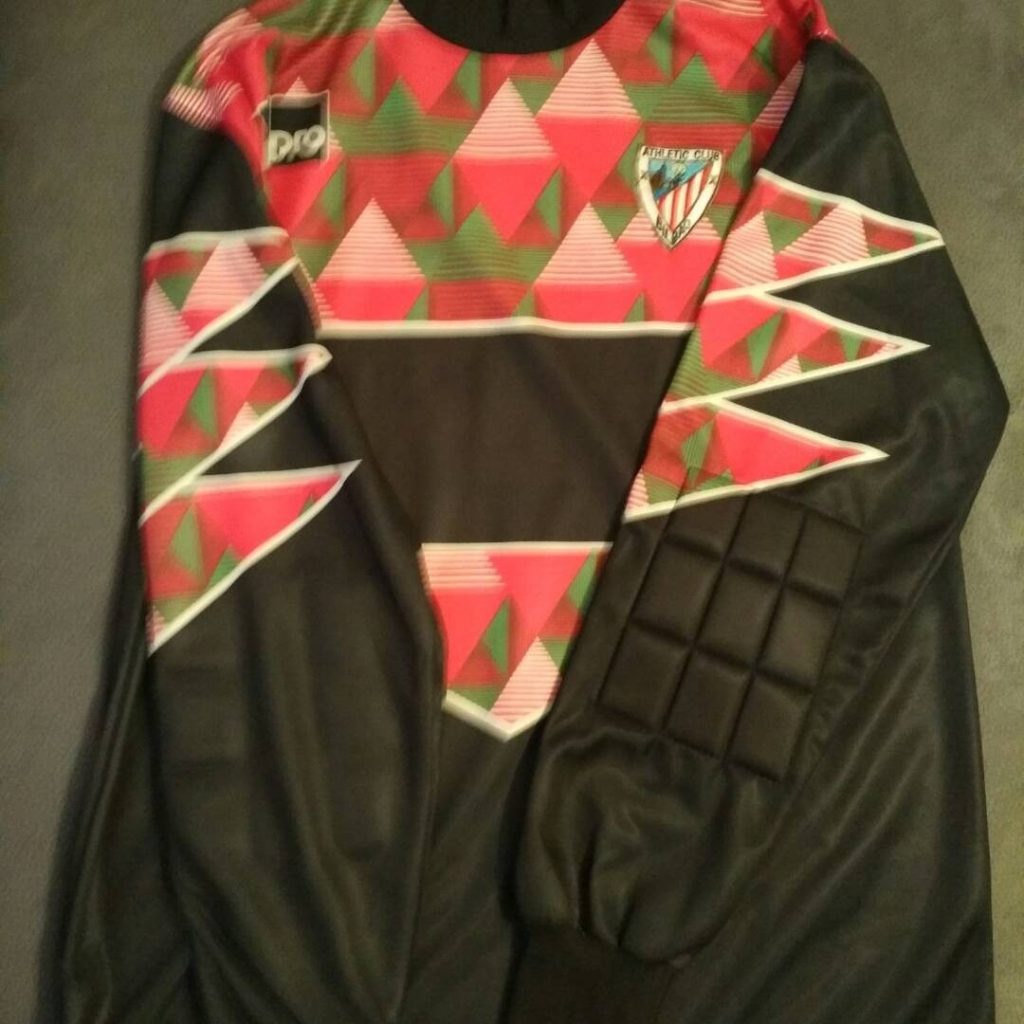 Equipación de portero de Athletic 92-93