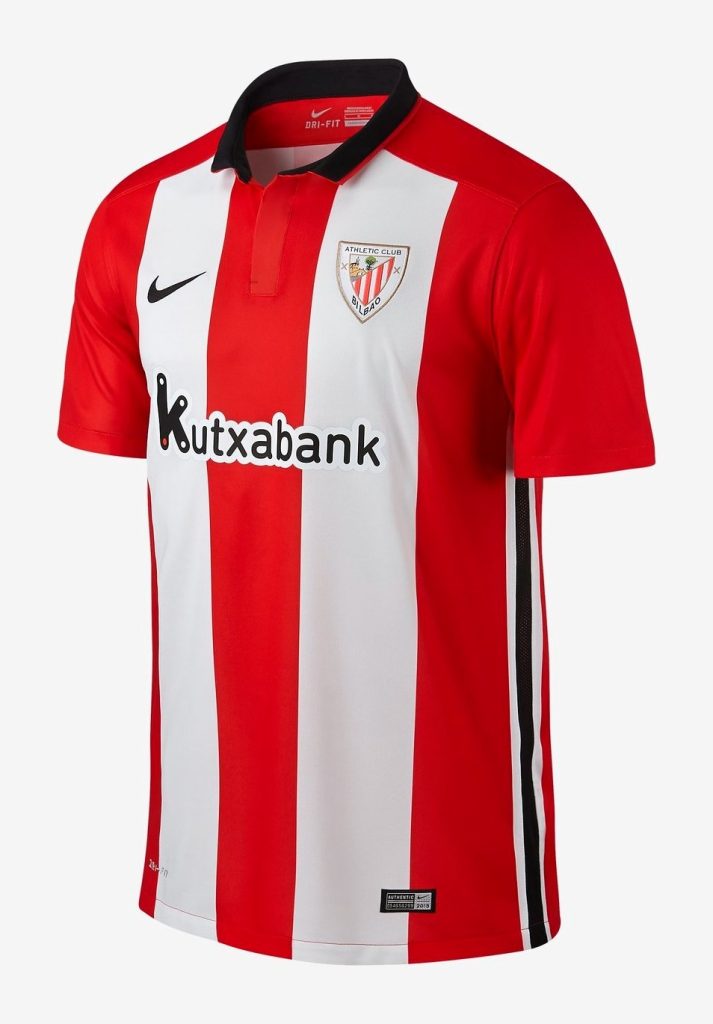 Primera equipación de Athletic 15-16