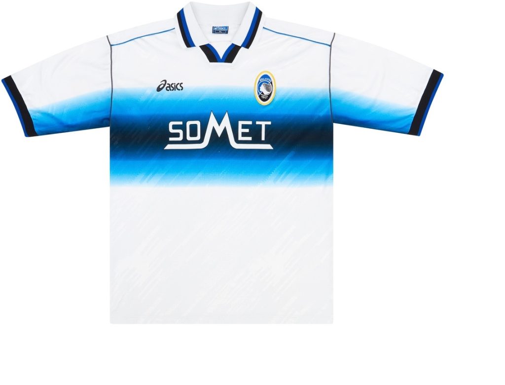 Segunda equipación de Atalanta 97-98