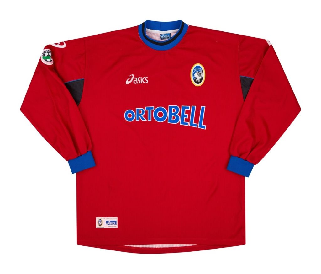 Equipación de portero de Atalanta 01-02