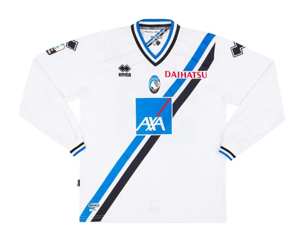 Segunda equipación de Atalanta 10-11