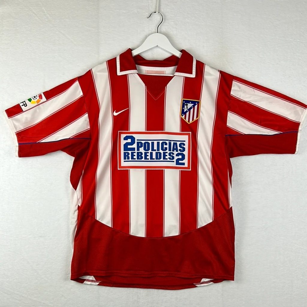 Primera equipación de Atlético de Madrid 03-04