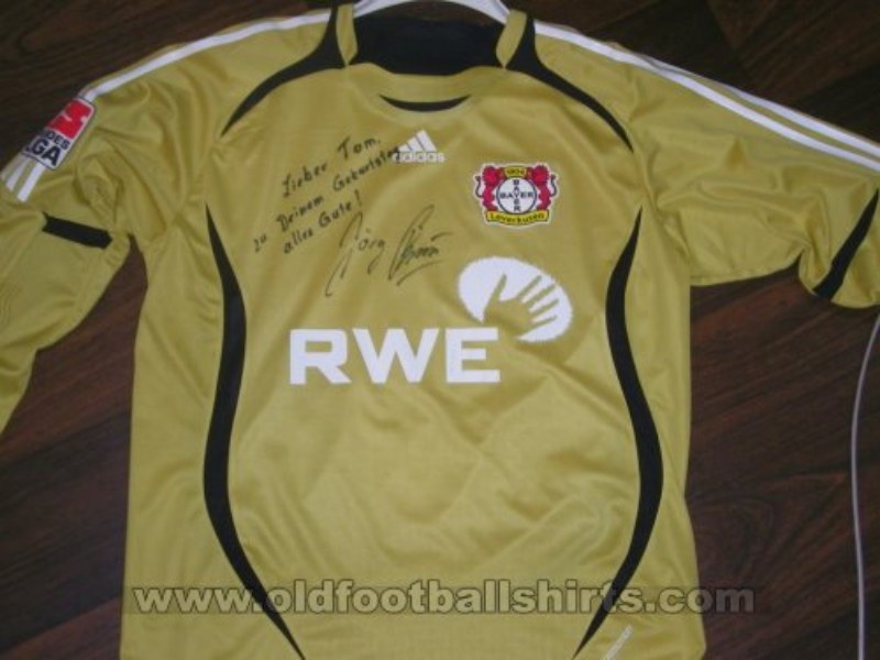 Equipación de portero de Bayer Leverkusen 06-07
