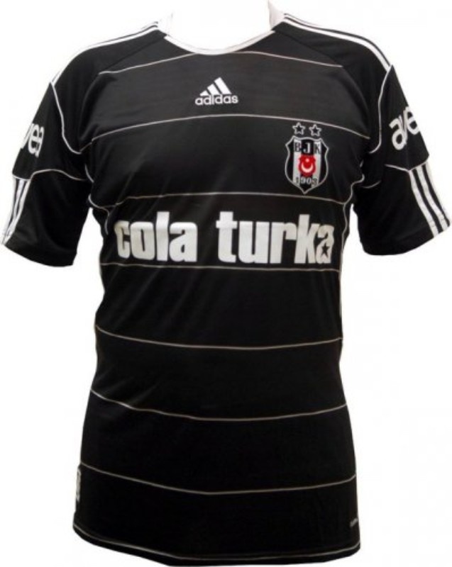 Segunda equipación de Besiktas 10-11
