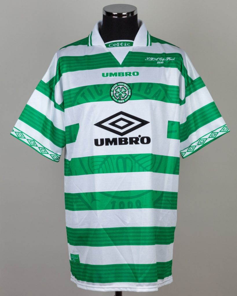 Equipación especial de Celtic 98-99