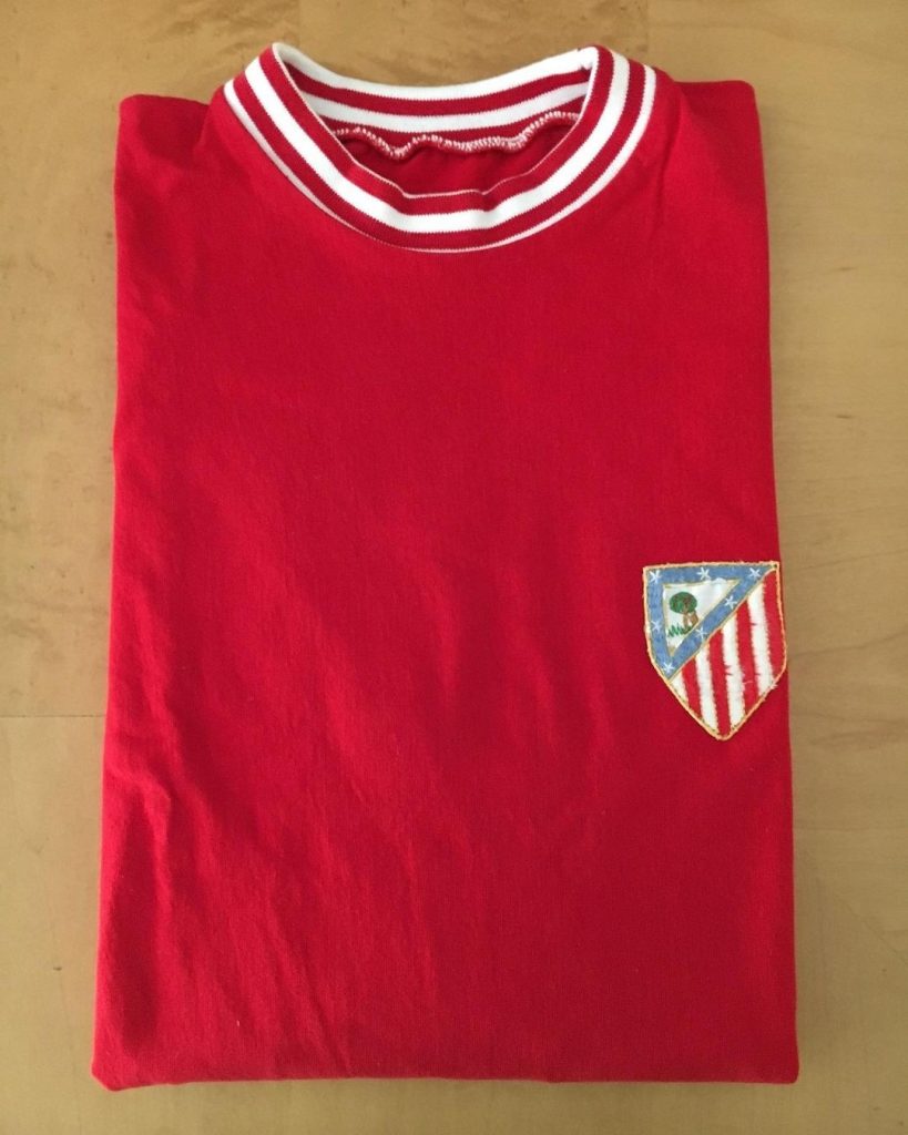 Segunda equipación de Atlético de Madrid 73-74