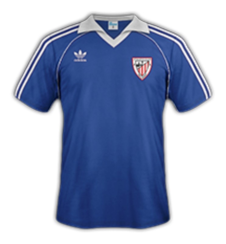 Segunda equipación de Athletic 83-84