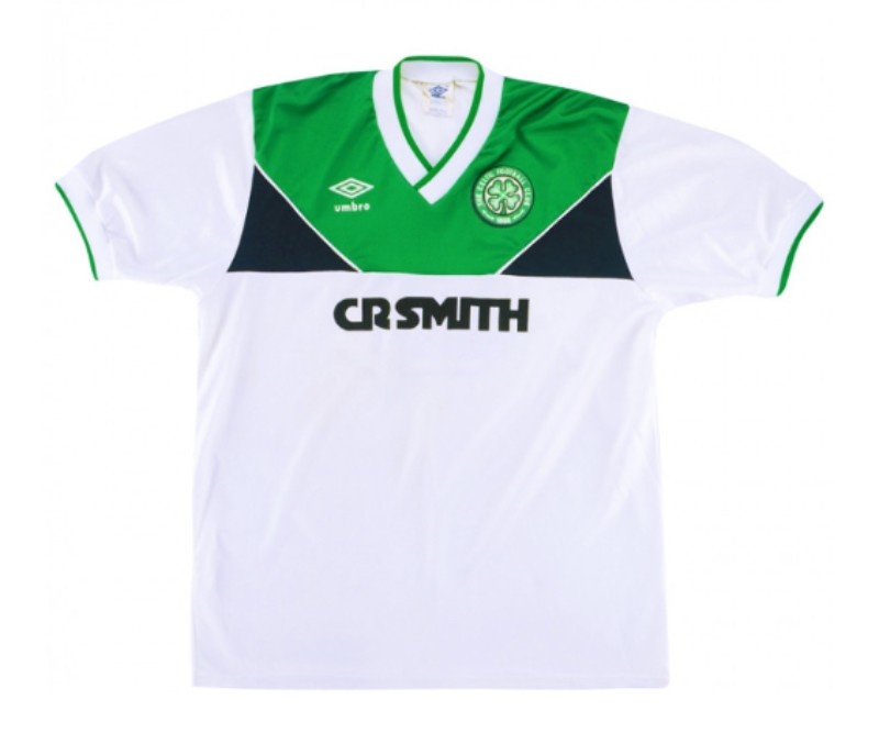 Tercera equipación de Celtic 88-89