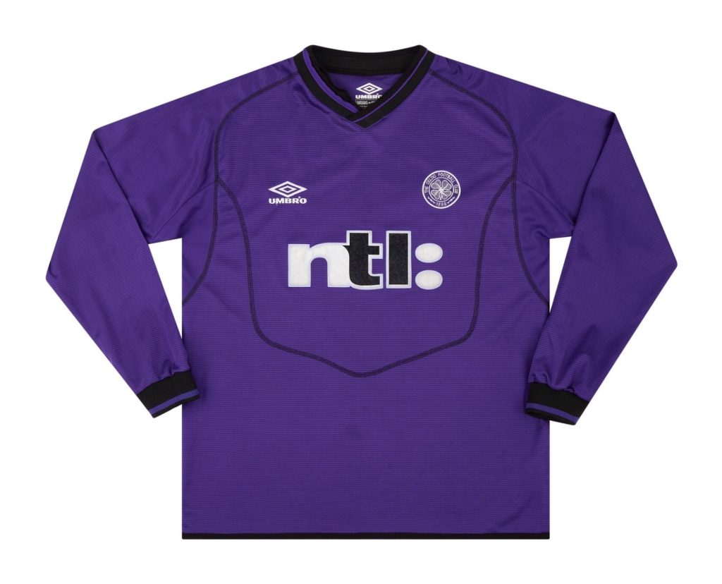 Equipación de portero de Celtic 99-00