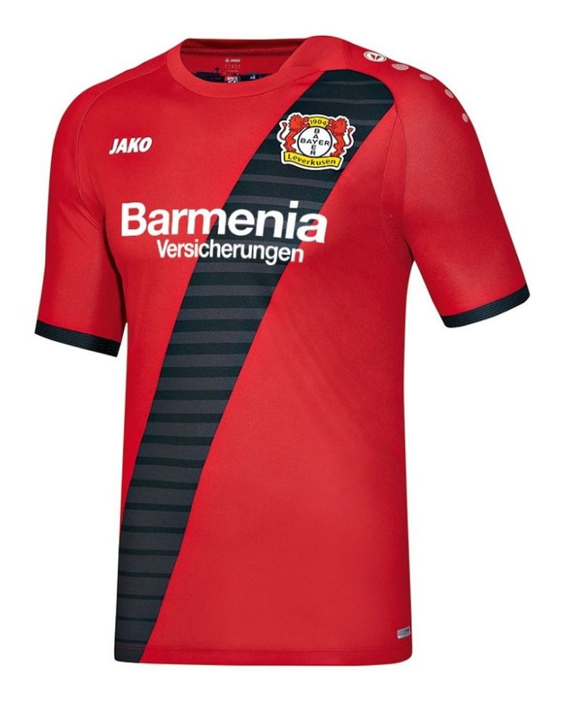 Segunda equipación de Bayer Leverkusen 17-18
