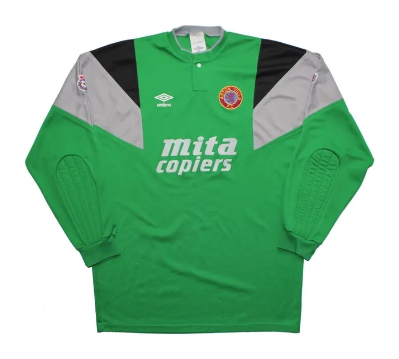 Equipación de portero de Aston Villa 90-91