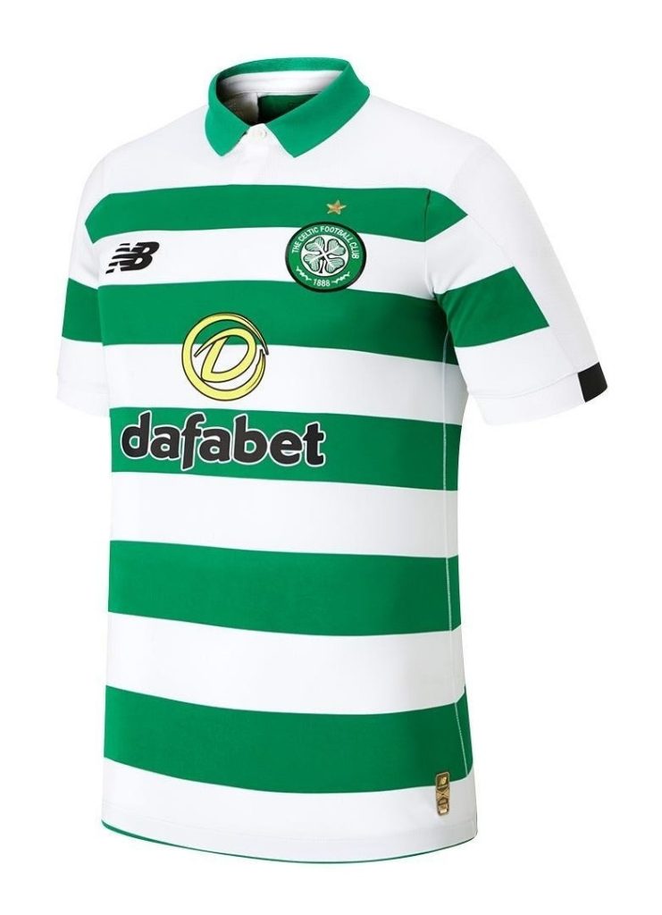 Primera equipación de Celtic 19-20