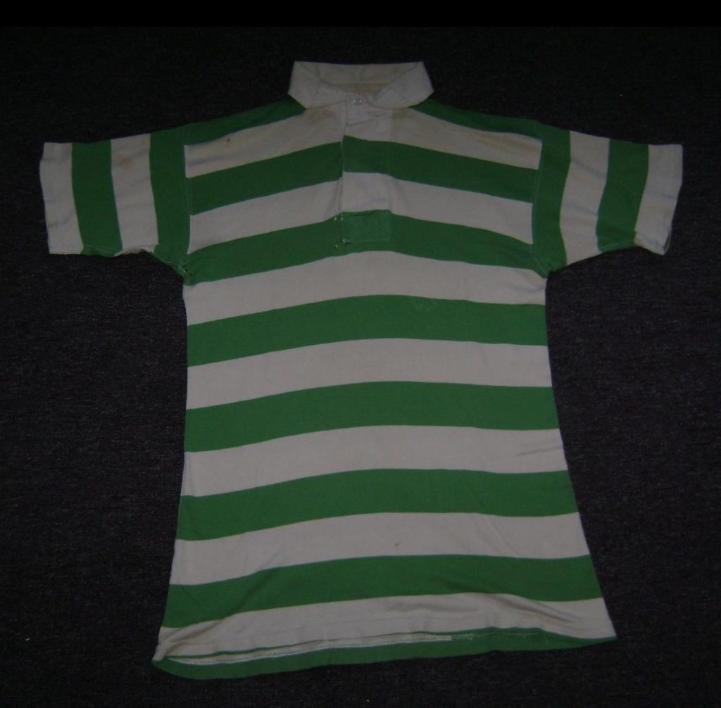 Primera equipación de Celtic 57-58