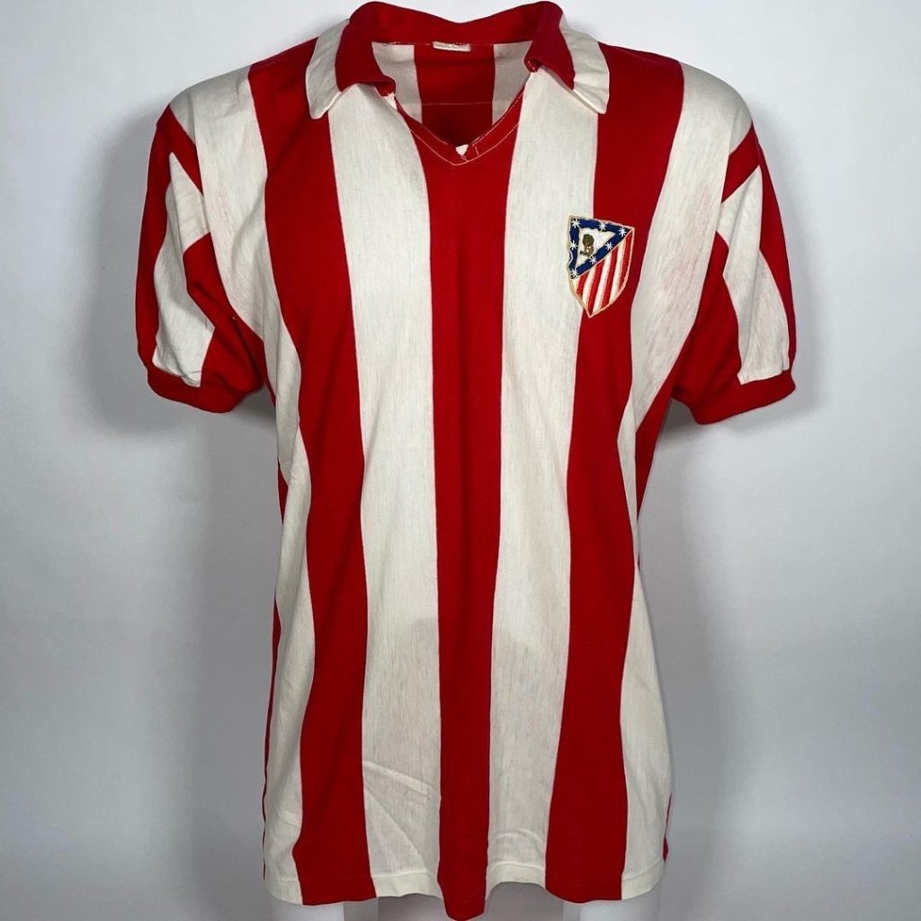 Primera equipación de Atlético de Madrid 71-72